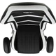 Геймерское кресло GT RACER X-2534-F Black/White - изображение 3
