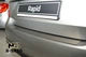Накладка на бампер Skoda Rapid 2013- без загиба NataNiko B-SK10 - изображение 1
