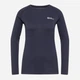 Термолонгслив женский Jack Wolfskin Infinite Warm LS W A60319_1388 XS Синий (4064886324731) - изображение 4
