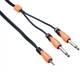 Комутаційний кабель Mini Jack— 2хЈаск 3 м Bespeco SLYMSJ300 - зображення 1