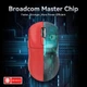 Геймерська акумуляторна бездротова (Bluetooth + 2,4G) миша Attack Shark X3, PixArt PAW3395, 26000DPI, Red-ЧЕРВОНИЙ (X3-3395R) - изображение 6