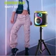 Портативна бездротова Bluetooth колонка акустика HOPESTAR Party 130 з 2-ма мікрофонами LED караоке IPX6 | 22000mAh, 120W, BT5.3/USB/TF/AUX/TWS | Сірий - зображення 12