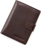 Шкіряне портмоне з кишенями для документів Marco Coverna BK010-807 Brown - зображення 1