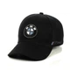 Молодежная кепка с вышивкой БМВ (BMW) One-size 56-59 см Черный - изображение 1