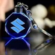 Брелок автомобильный на ключи Сузуки GF авто брелок с логотипом Suzuki с подсветкой (R051071) - изображение 1