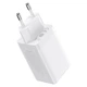 Мережевий зарядний пристрій СЗУ Baseus GaN5 Pro Fast Charger 2xUSB-C + USB 65 W White (CCGAN65E5) - зображення 1