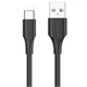 Кабель Vention USB 2.0 AM to Type-C M 3м 3A 18W PVC Black (CTHBI) - зображення 2