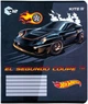 Набір зошитів Kite Hot Wheels 12 аркушів у клітинку 25 штук (HW24-232) - зображення 3