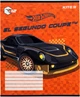 Набір зошитів Kite Hot Wheels 12 аркушів у косу лінію 25 штук (HW24-235) - зображення 6