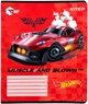 Набір зошитів Kite Hot Wheels 12 аркушів у клітинку 25 штук (HW24-232) - зображення 15