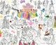 Раскраска Принцессы Дисней / Princess Disney Мега большая раскраска 120 х 150 см - изображение 1