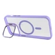 Чохол TPU+PC+Metal Stand Case with MagSafe and Camera Lenses для iPhone 14 Pro Max Колір Grey - изображение 12