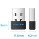 Адаптер WiFi Vention 2.4GHz 150 Мбит/с USB Black (KDRB0) - изображение 2