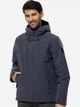 Куртка демисезонная с капюшоном мужская Jack Wolfskin Snowy Park Jkt M 1116021_1010 S Синяя (4064993910285) - изображение 1