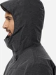 Куртка демисезонная с капюшоном мужская Jack Wolfskin Snowy Park Jkt M 1116021_6000 S Черная (4064993910100) - изображение 5