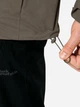 Куртка демисезонная с капюшоном мужская Jack Wolfskin Altenberg 3In1 Jkt M A61864_5719 XL Коричневая (4064886307017) - изображение 3