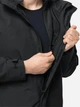 Куртка демисезонная с капюшоном мужская Jack Wolfskin Altenberg 3In1 Jkt M A61864_6000 XL Черная (4064886306997) - изображение 5