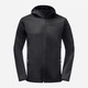 Куртка демисезонная с капюшоном мужская Jack Wolfskin Bornberg Hoody M 1307471_6000 3XL Черная (4064993526370) - изображение 5