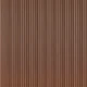 Настенные панели стеновые рейки WPC имитация дерева Доски 3000*150*9мм Темно-коричневый - изображение 7
