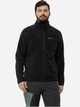 Толстовка на флисе, на молнии мужская Jack Wolfskin Waldsteig Fz M 1711361_6000 S Черная (4064993869156) - изображение 1