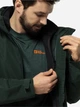 Толстовка на флисе, на молнии мужская Jack Wolfskin Waldsteig Fz M 1711361_6000 S Черная (4064993869156) - изображение 4
