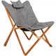 Крісло розкладне Bo-Camp Bloomsbury L Grey 1200370 DAS302726 - зображення 1