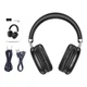 Наушники HOCO W35 Air Triumph BT headphones |BT5.3, AUX/TF, 45h| black - изображение 5