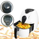 Аерофрітюрниця мультипеч для смаження без масла Domotec Airfryer MS 322O 4,5Л 1300 W з таймером та регулюванням температури Білий - зображення 3