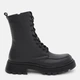 Женские демисезонные берцы кожаные высокие Bistfor 34412/102ut 36 23.5 см Черные (ROZ6501023975) - изображение 1