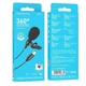 Микрофон-петличка BOROFONE BFK11 Elegant Type-C Black - изображение 5