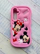 Чехол силиконовый 3D Case для Samsung Galaxy A35 (A356) Микки Маус и Минни - изображение 1