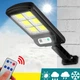 Вуличний ліхтар на стовп із пультом на сонячних батареях Solar Light 6COB - зображення 3