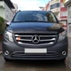 Дефлектор капота (мухобійка) для Mercedes Vito 447 2014+ - зображення 1
