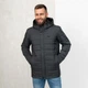 Куртка чоловіча осіння великого розміру UF-fashion 97-(DVLМ) DV MEN'S 52 графітовий - зображення 4