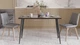 Стол кухонный Марсель 50 Ferrum-decor 75x120x60 Черный металл ДСП Венге Магия 32 мм (MAR5002) - изображение 2