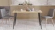 Стол кухонный Марсель 50 Ferrum-decor 75x120x60 Черный металл ДСП Дуб Артизан 32 мм (MAR5007) - изображение 6