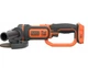 Шліфмашина кутова - болгарка акумуляторна Black&Decker без АКБ та ЗП BCG720N - зображення 1