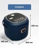 Автомобільна мультиварка 12-24V/220 вольта 2 літри від прикурювача та мережі 2в1 - зображення 5
