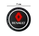 Коврик антискользящий в подстаканник с логотипом RENAULT (2 шт) - изображение 3