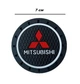 Килимок антиковзкий у підсклянник з логотипом MITSUBISHI (2 шт) - зображення 3