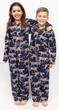 Піжама дитяча унісекс Cyberjammies Taylor 3011 8-9 лет/134 см Синій з леопардовим принтом (5051877531468) - зображення 3