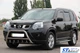 Кенгурятник захист переднього бампера на Nissan X-Trail T31 07-14 d60х1,6мм Ниссан Х-Трейл ST2852 - зображення 1