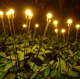 Водонепроникний садовий ліхтар-лампа "Світлячок" 6 LED світлодіодів на сонячній батареї для зовнішнього декору патіо, доріжки у дворі - зображення 5