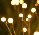 Водонепроникний садовий ліхтар-лампа "Світлячок" 6 LED світлодіодів на сонячній батареї для зовнішнього декору патіо, доріжки у дворі - зображення 8