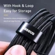 Кабель Baseus Fast Charging Cable USB Type-C 2m 100W Black - изображение 2