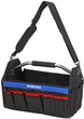 Сумка для инструментов Workpro PRO с регулируемым плечевым ремнем открытая 410x235x270 мм (WP281011) - изображение 1