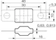 Предохранитель плавкий MIDI VAL 40A, MTA 0602040, 12-48V, Green - изображение 2