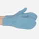 Варежки женские вязаные Malisa Умка 12-6010-DM-202 One Size Тиффани - изображение 2