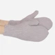 Варежки женские вязаные Malisa Умка 12-6010-DM-78 One Size Лиловые - изображение 2