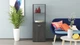 Стол-тумба трансформер Смарт 4/2 с этажеркой Ferrum-decor 1430x1450x600 Черный металл ДСП Сосна Кембра 16 мм (SMART409) - изображение 4